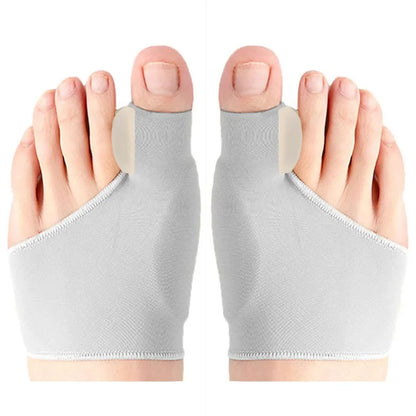 1Pair Toe Separator Hallux Valgus Bunion Corrector Hammer Toe Straightener Foot Pain Relief Orthopedic Pedicure Tools Foot Care