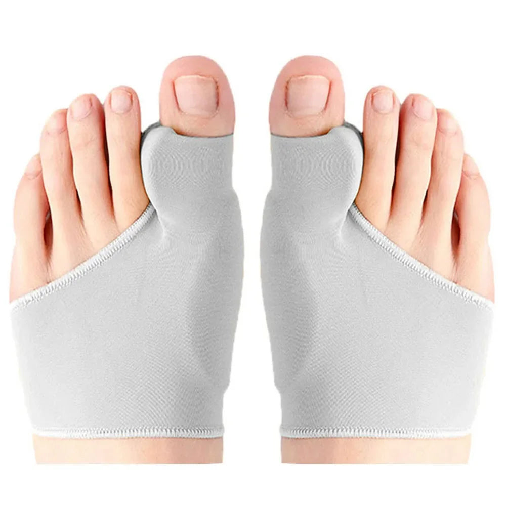 1Pair Toe Separator Hallux Valgus Bunion Corrector Hammer Toe Straightener Foot Pain Relief Orthopedic Pedicure Tools Foot Care