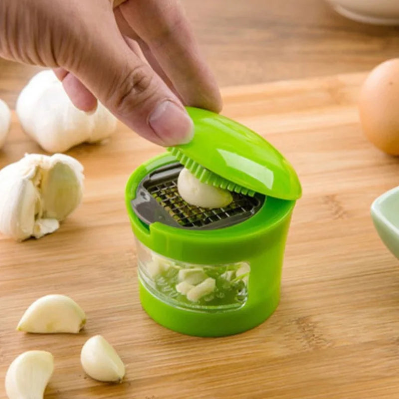 Stainless Steel Garlic Presses Manual Garlic Mincer  Kitchen Supplies Gadgets Slicer Dicer Fruit