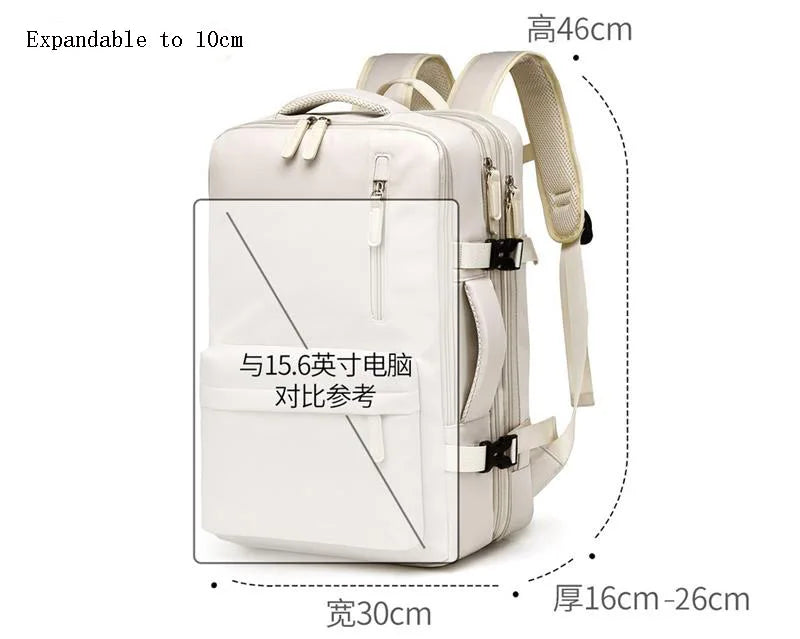 Travel Backpack 40x20x25 Cabin Waterproof Y2k Bags Carryon For Laptop 15.6 Inch High Quality Ryanair With USB Charging Sports