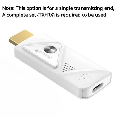 Portable Wireless HDMI Transmitter and Receiver HDMI Extender 98FT/30M 1080P Kit Plug Compact Design Takes Up Little Space